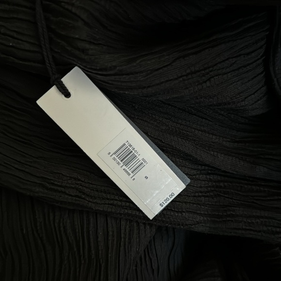 NWT! Banana Republic Black Crinkle Crepe Pull-On Pant - Multiple Sizes 🧡 - Picture 6 of 6